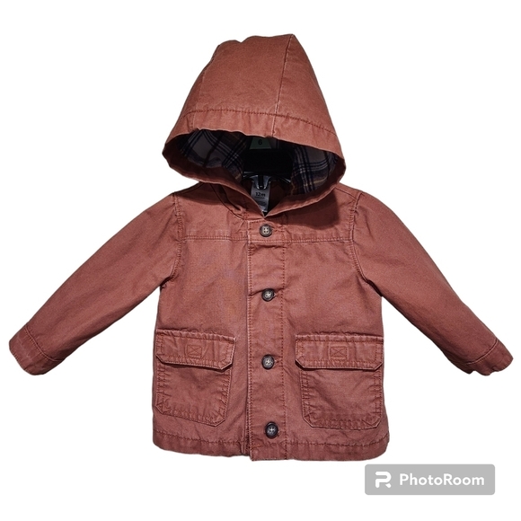 Carter's Other - Carter's Hooded Jacket With Button Up Closure Size 12M.